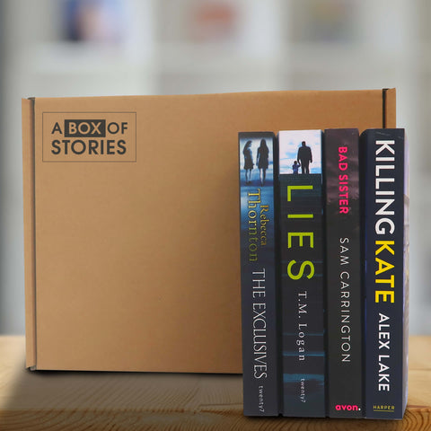 Crime, Mystery & Thriller - A Box of 4 Surprise Books