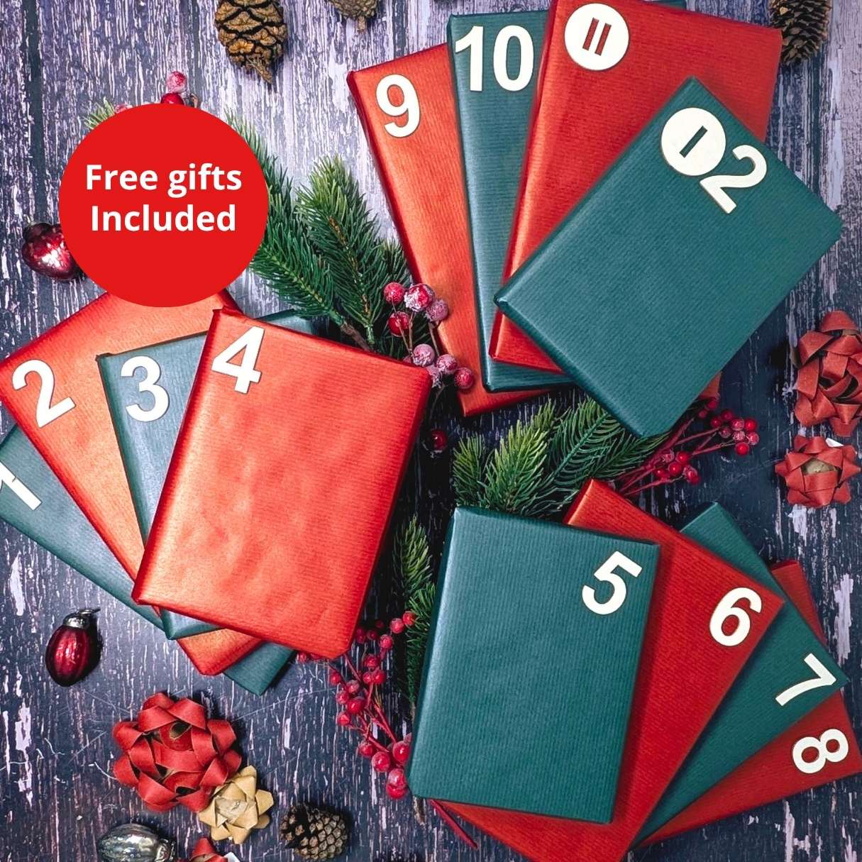 Fiction Advent Calendar - 12 Books