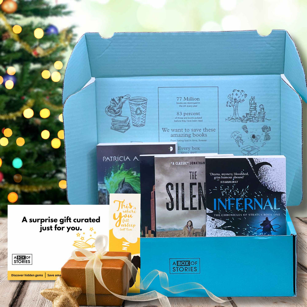 Book Bundle Box Sprecial Gift Book Boxes with Bookmark and Gift Note - A Box of Stories