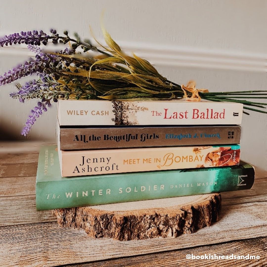 A Surprise Subscription Box of 4 Fiction Books