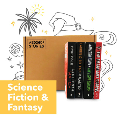 Science Fiction & Fantasy - Box of 4 Surprise Books